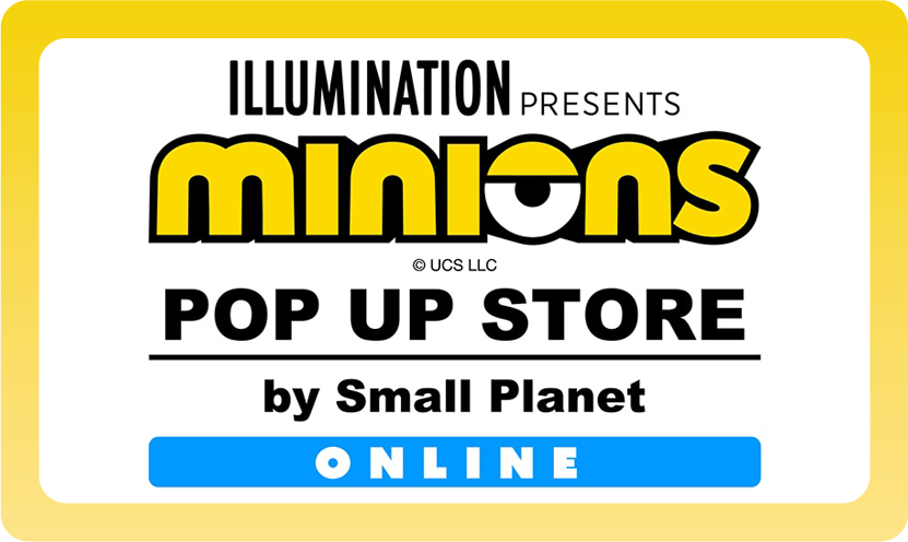 minions POPUPSTORE ONLINE SHOP